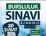 TANIŞMA VE BURSLULUK SINAV BAŞVURUSU